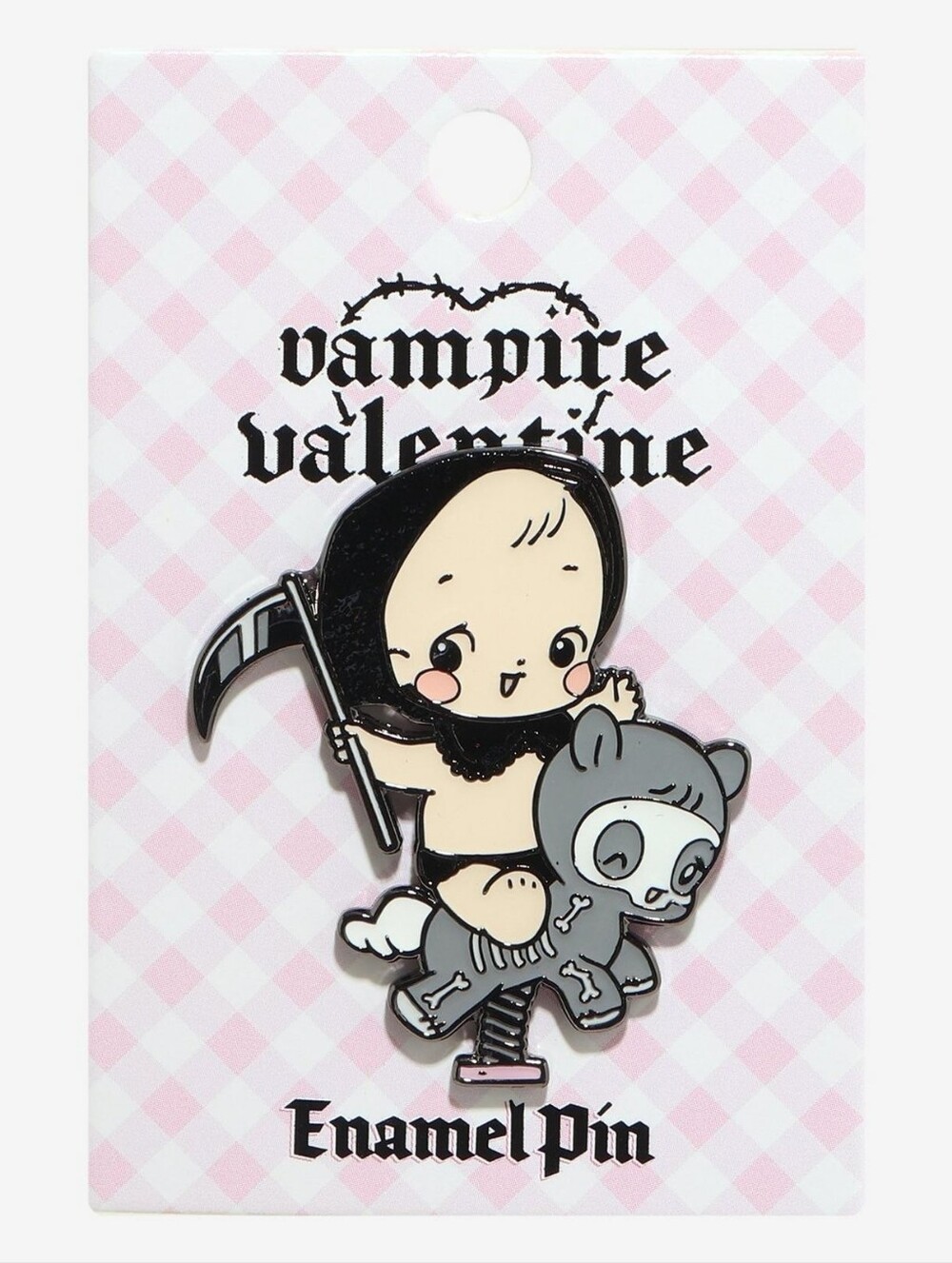 Baby Grim Reaper Enamel Pin By Vampire Valentine - Hot Topic Exclusive